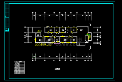某市人民醫院急診樓CAD平面設計圖專業設計服務 構建高效、安全、人性化的生命急救通道